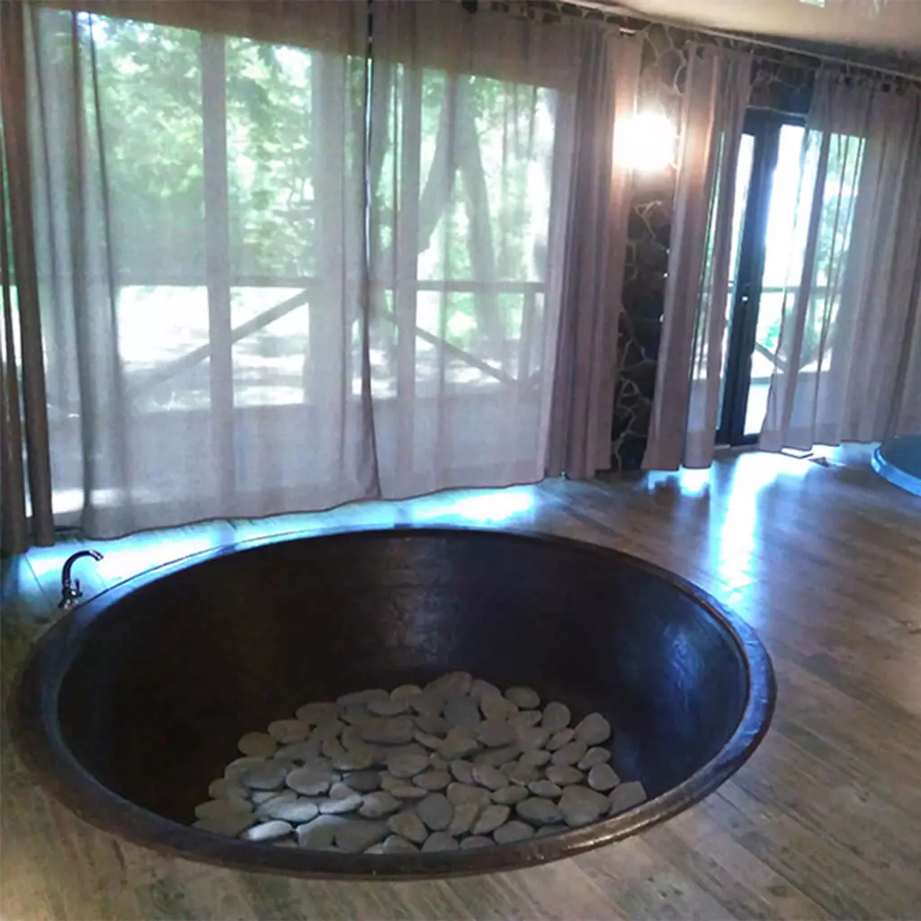 hot tub designs inside the house